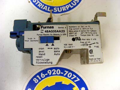 <b>Furnas - </b>48AG35AA23 Overload Relay